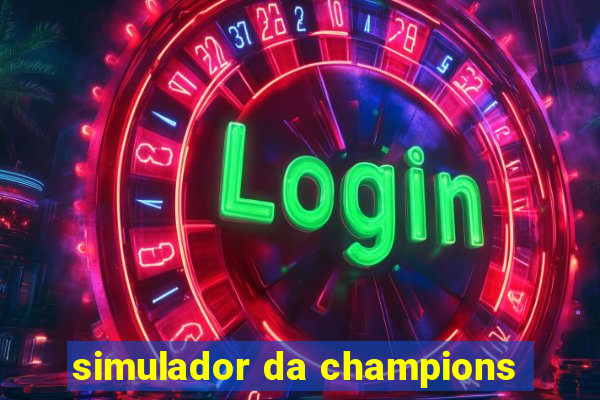 simulador da champions